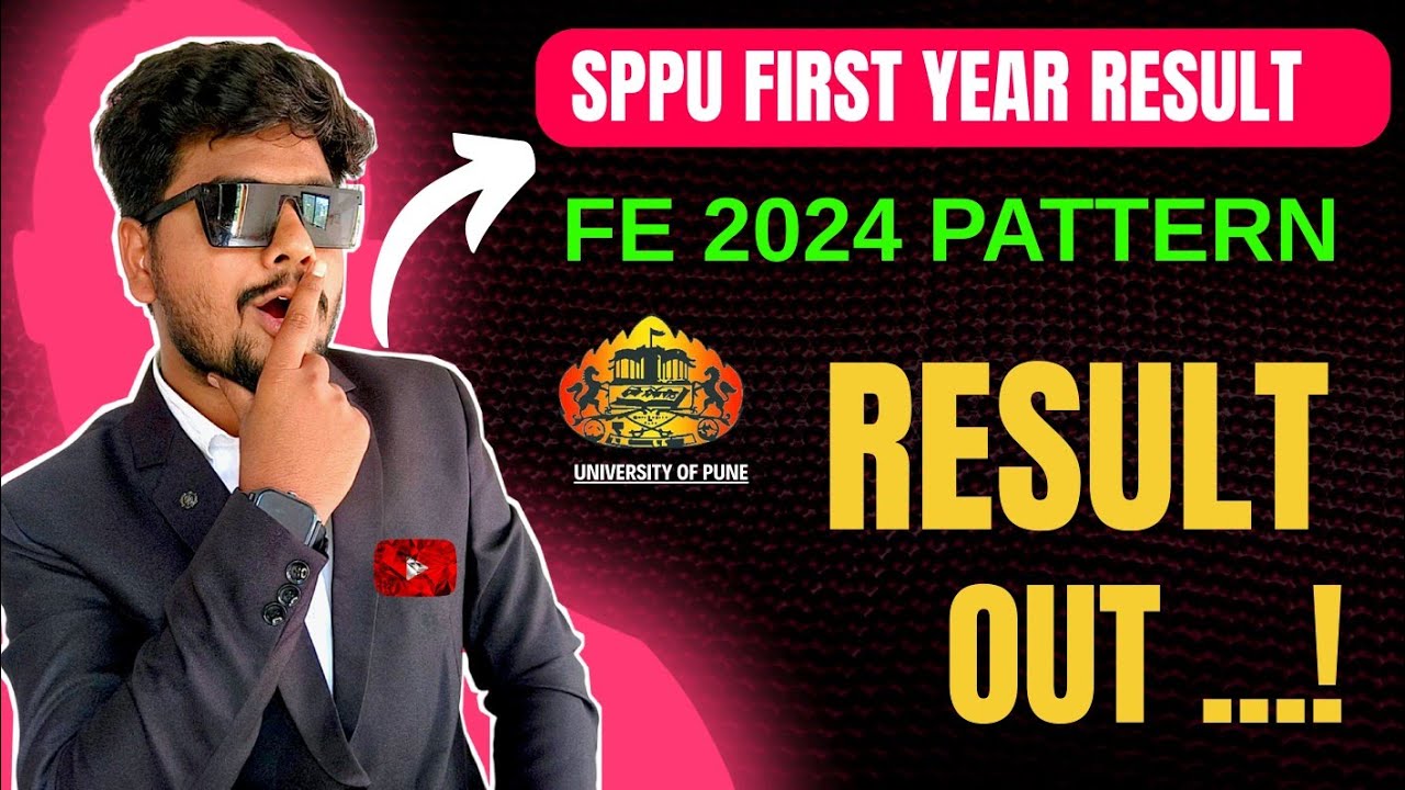 SPPU FE 2024 Pattern Result Out 😶&zwj;🌫️| First Year Engineering Result | How To Check SPPU Result #sppu