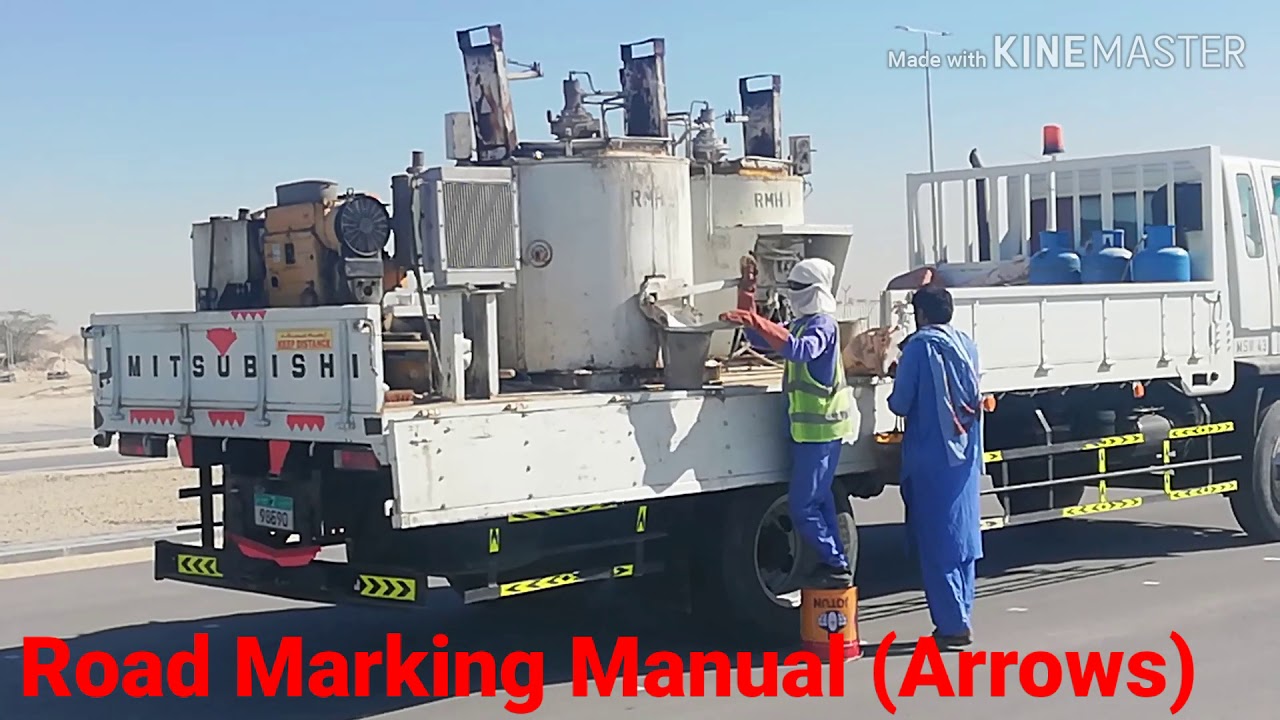 Road Marking Manual (by hand) Part 1
