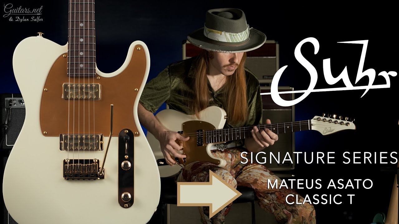Dylan Salfer Showcases the Suhr Mateus Asato Classic T – Smooth Tone, Killer Feel 🎸🔥 🎥  @Guitars.net