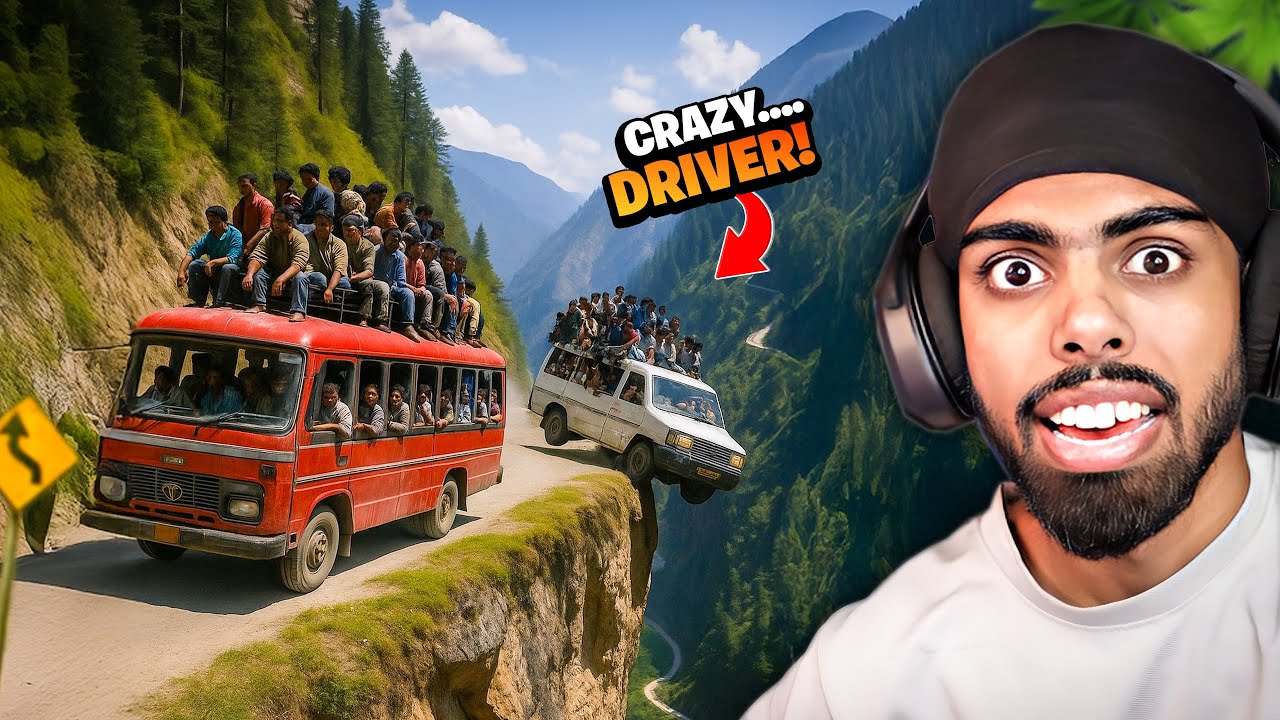 HEAVY BUS DRIVER VS INDIAN ROADS...