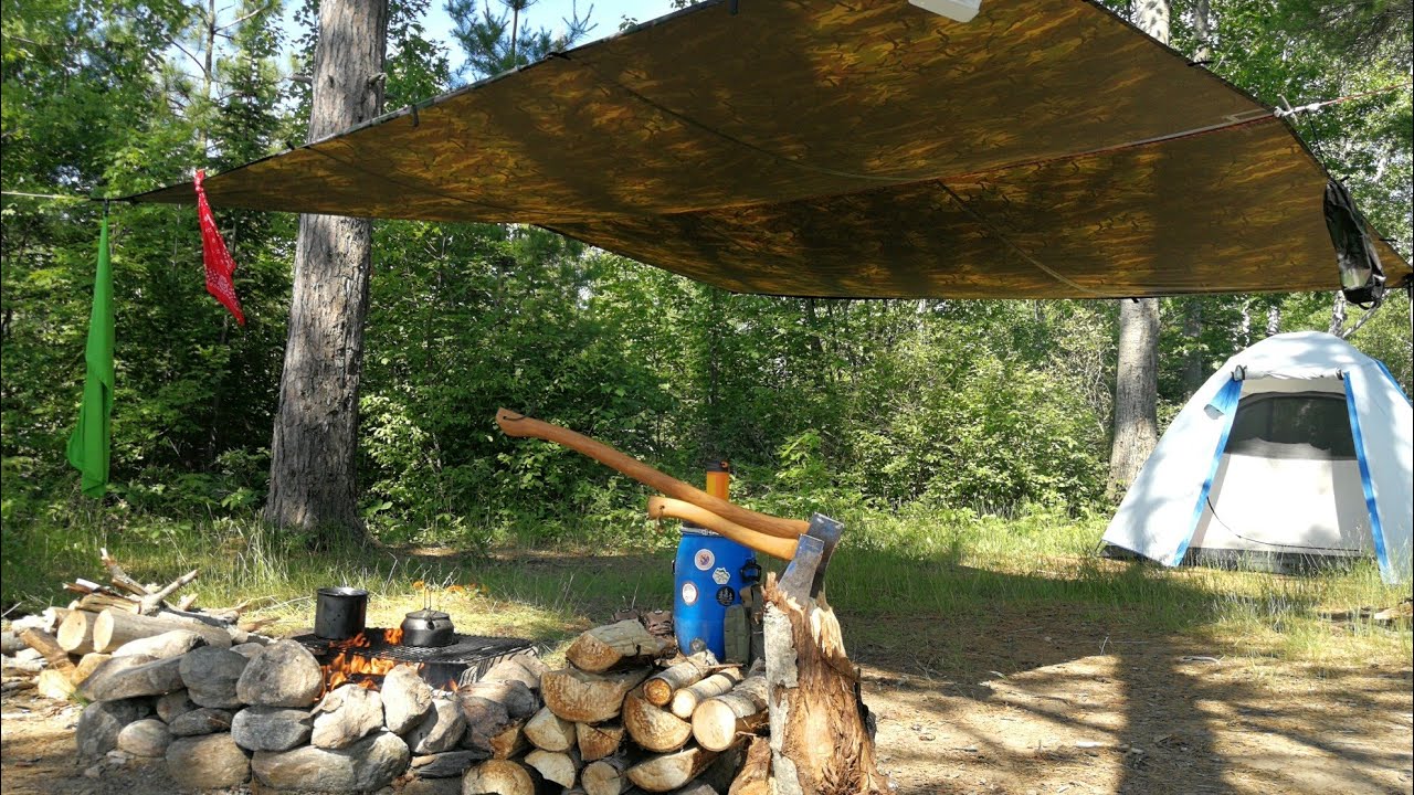 Aquaquest Defender 15x15 Tarp. The Ultimate Base Camp Tarp!