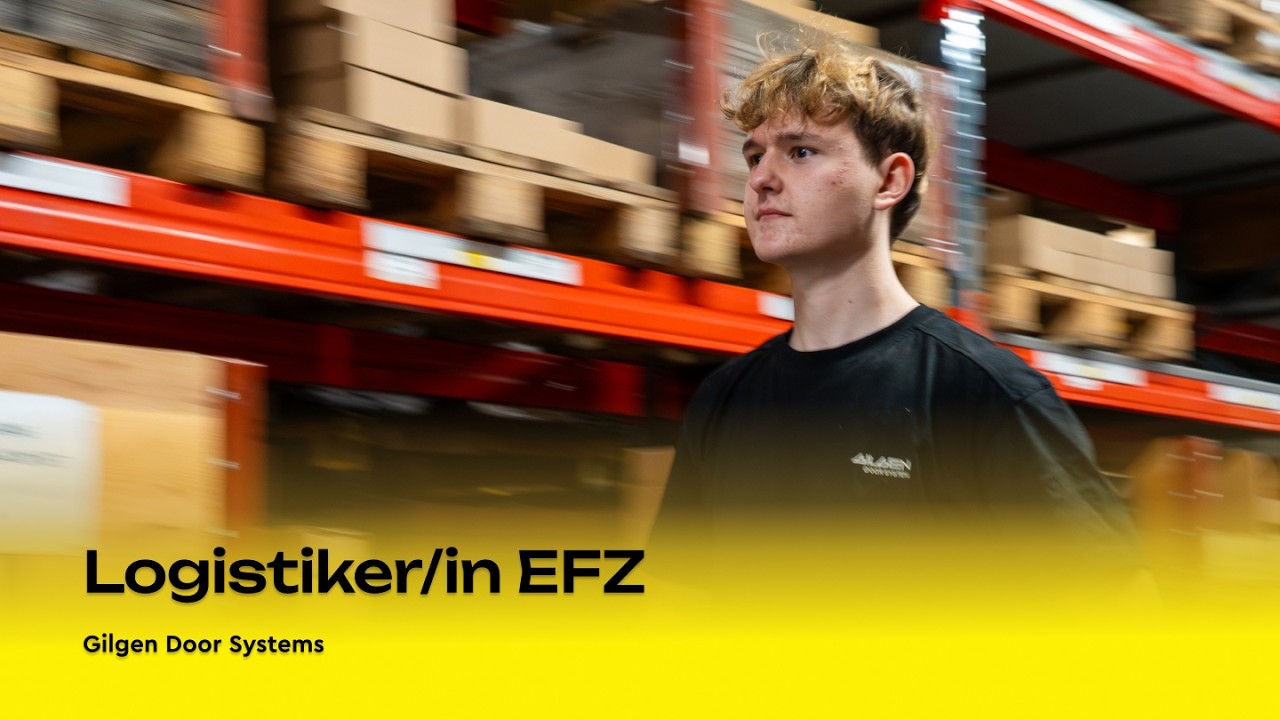 Deine Lehre als Logistiker/in EFZ bei Gilgen Door Systems | Lehrstellenvideo Yousty