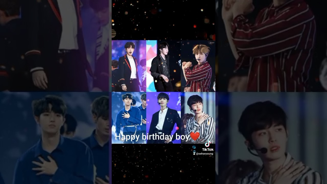 WAnna one Jaehwan happy birthday