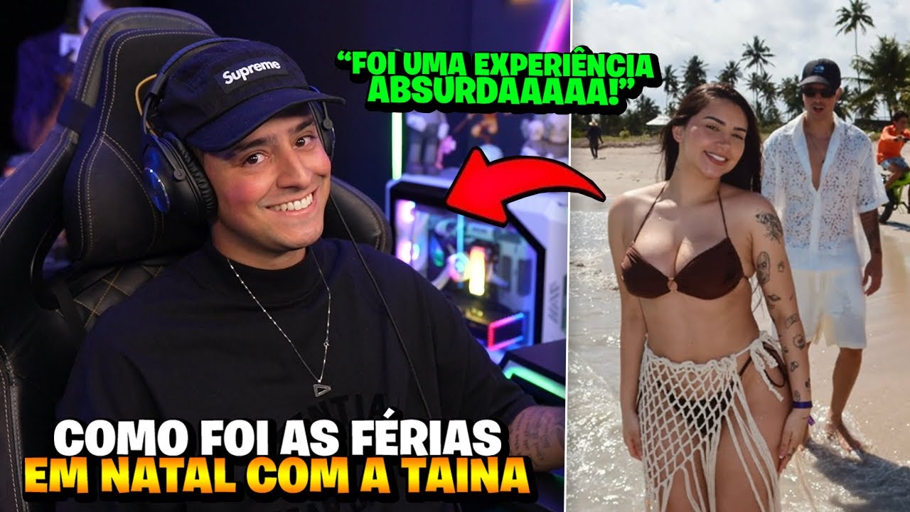 CORINGA CONTANDO COM FOI AS FÉRIAS EM NATAL COM A TAINA!!