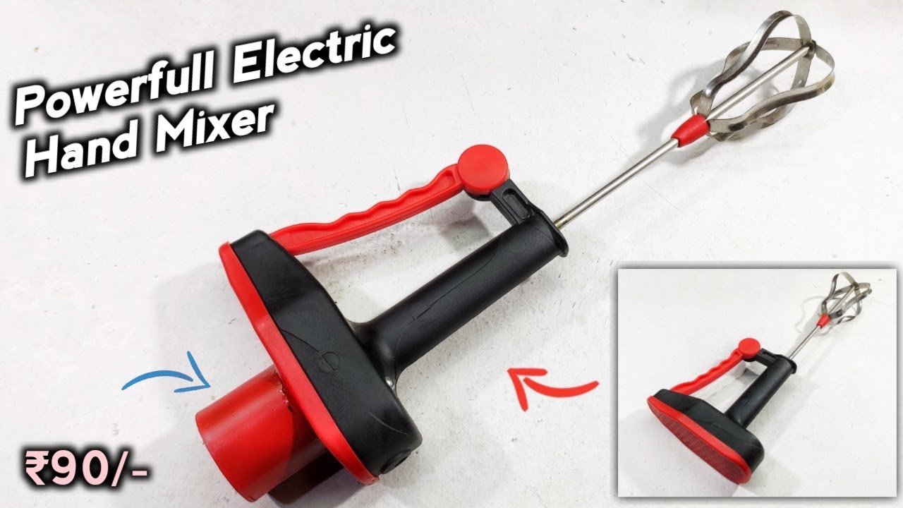 Electric blender || how to make hand blender || convert normal mixer to electric mixer
