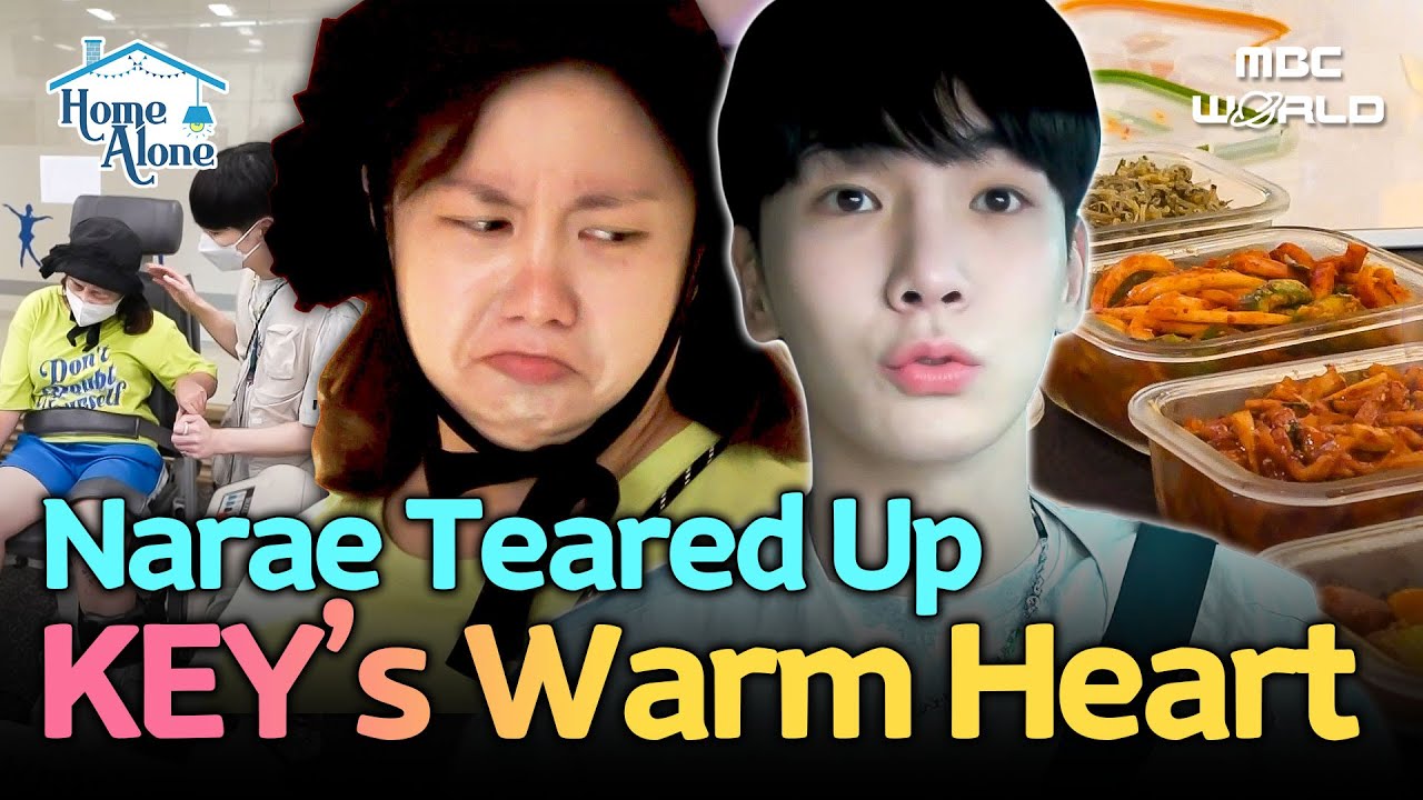 [Sub] Narae Moved to Tears by KEY's Care - From Rehab Help to Homemade Side Dishes😭 #KEY #ParkNarae