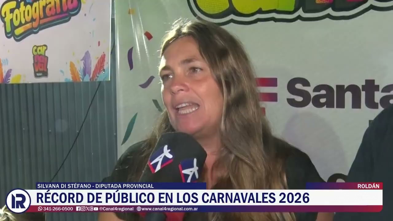 Carnavales 2026: Roldán vivió un fin de semana de fiesta