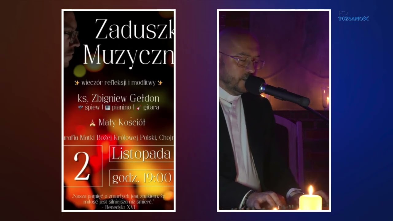 Zaduszki Muzyczne ks  Zbigniew Gełdon Chojnice 2 11 2025