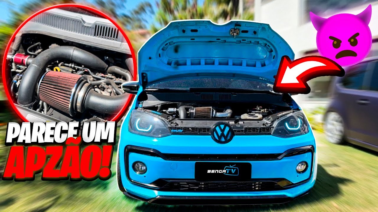 DUPLO ESPIRRO NO VW UP TSI - INTAKE & PRESSURIZAÇÃO