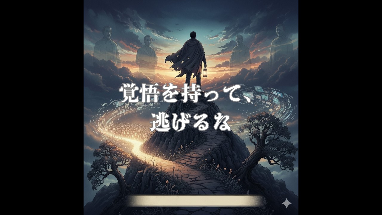 覚悟を持って逃げるな