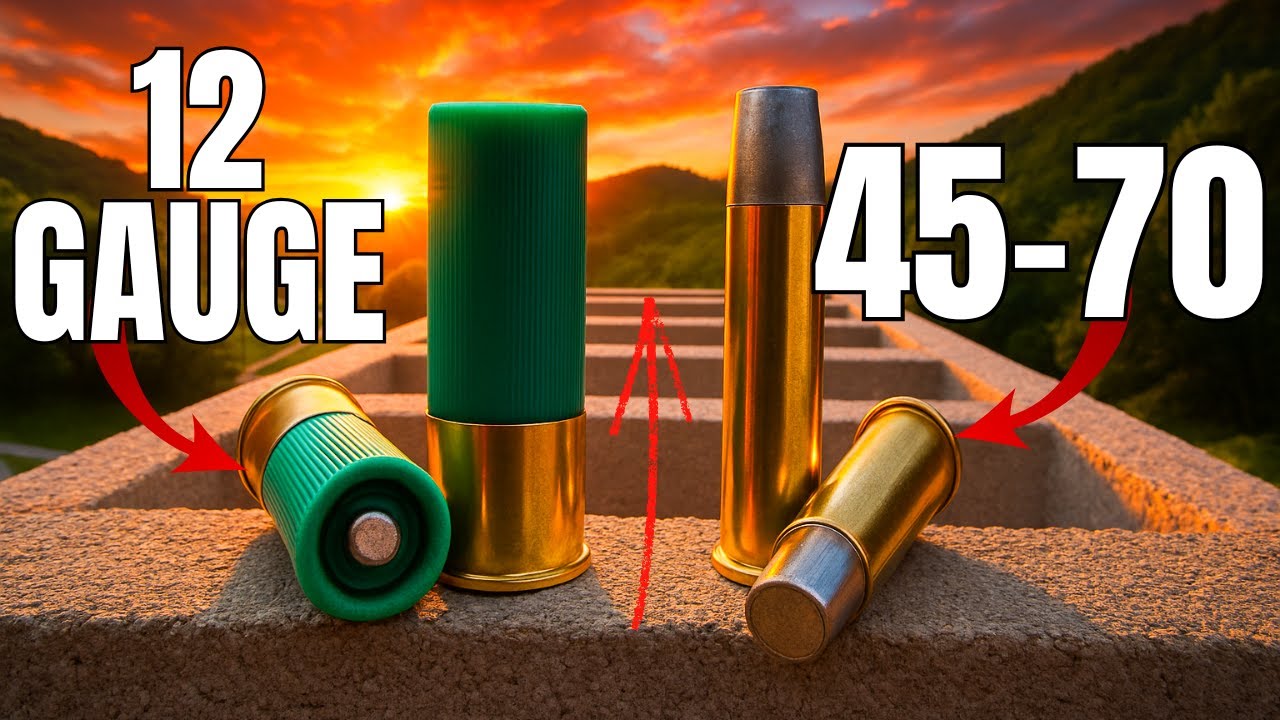 12 Gauge Slug vs 45-70: I Did NOT Expect This…
