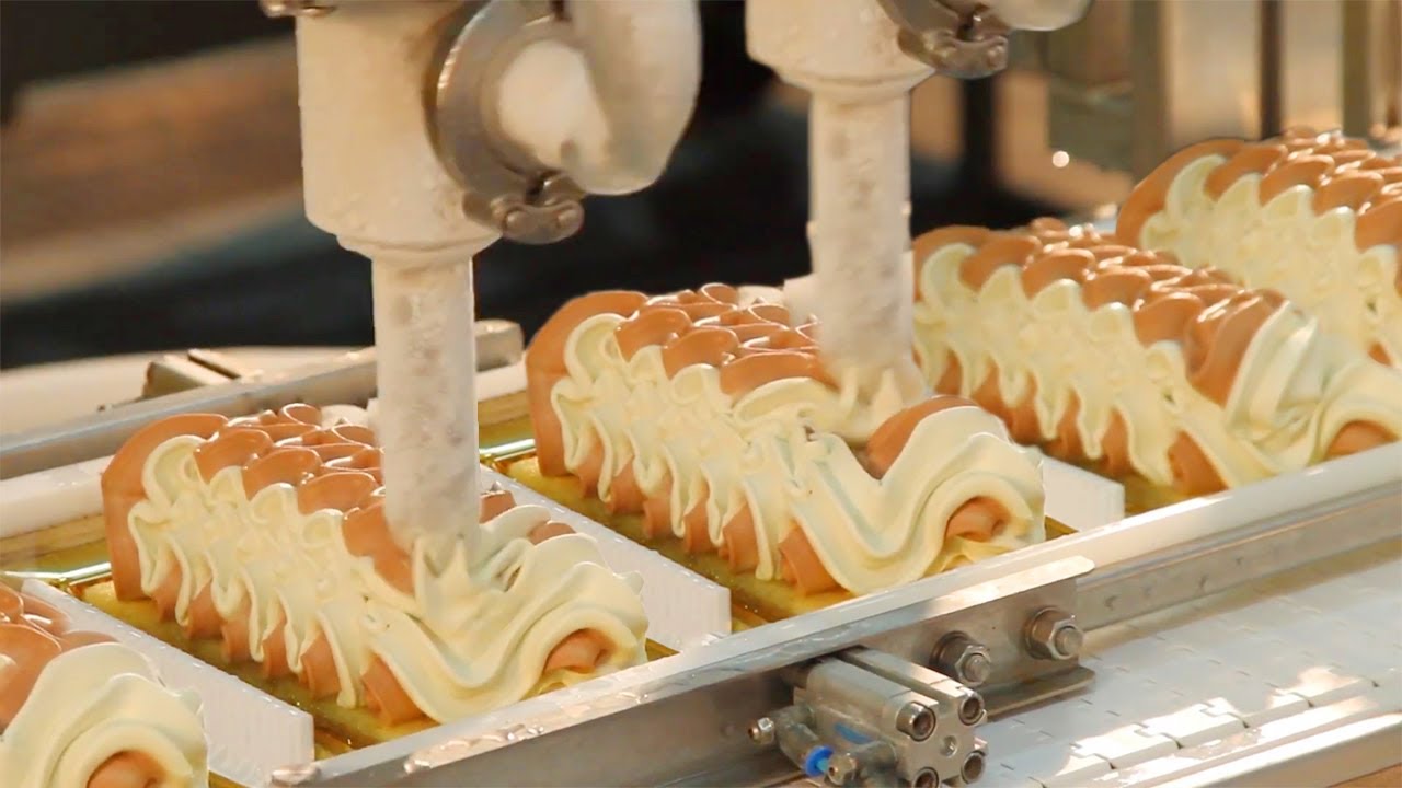 Оборудование для розлива мороженого на фабрике | AWESOME FOOD PROCESSING