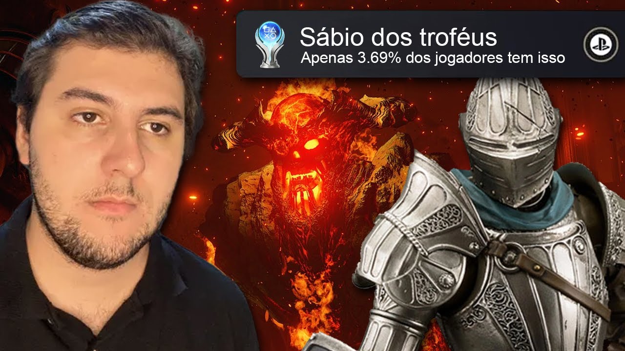 a PLATINA que custou minha ALMA - Demon's Souls