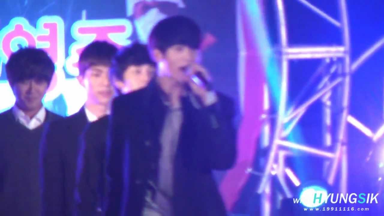 121027 ZE:A Hyungsik 박형식 - Body to Body