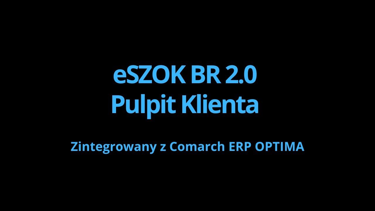 Pulpit Klienta dla biur rachunkowych do Comarch ERP Optima