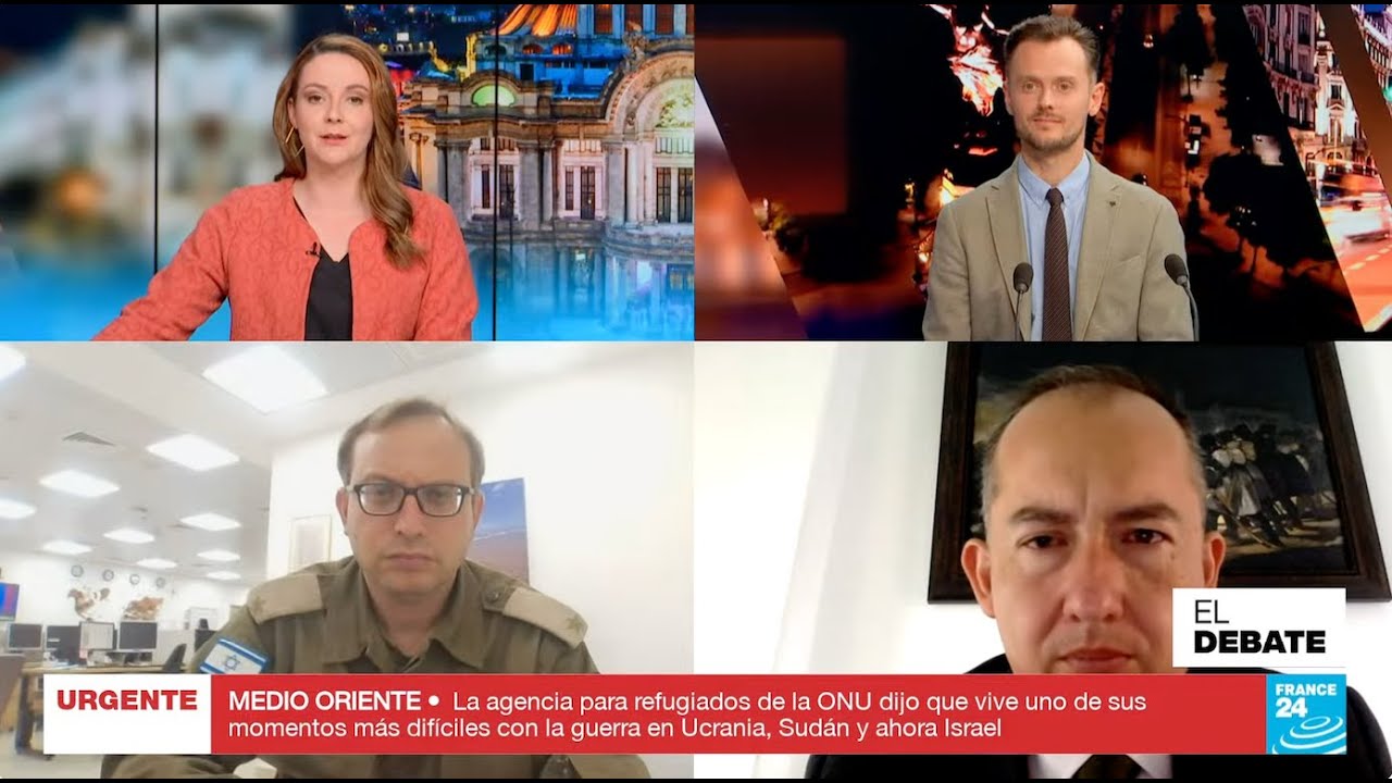 Intenso debate! Militar Israelí, Diplomático Palestino y Profesor analizan Israel vs Palestina
