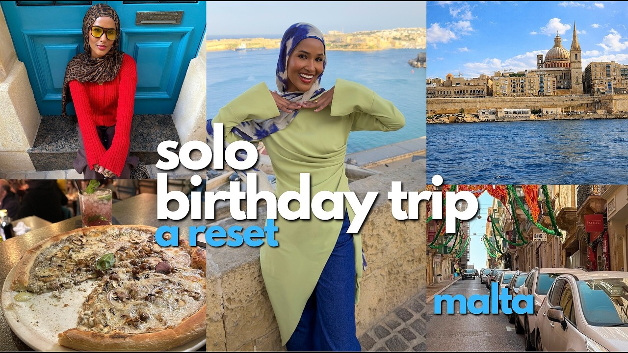 I Took Myself to Malta for My Birthday...Hijabi Friendly?