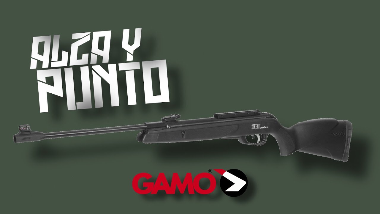 Carabina Gamo Black 1000 IGT en Español #gamo #airgun #airecomprimido #igt #alzaypunto
