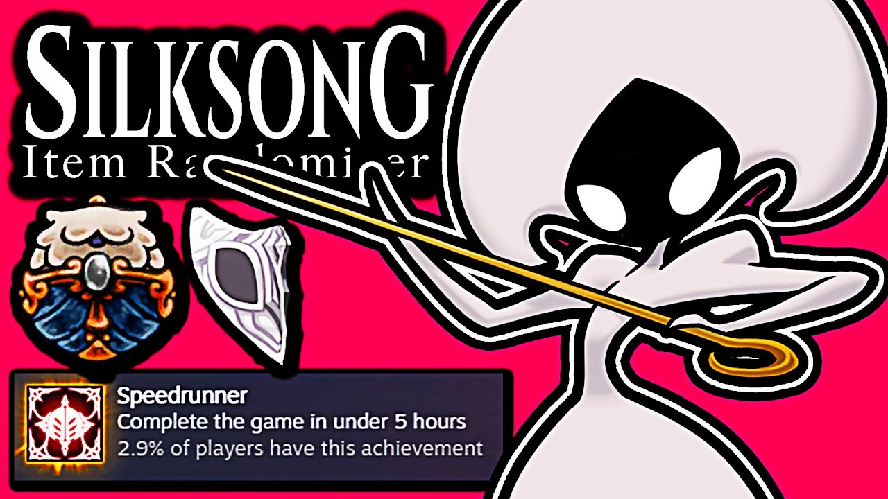 I tried getting Speedrunner Achievement in Silksong Item Randomizer