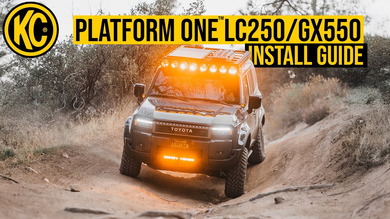 Platform One™ Roof Rack Install Guide – Toyota LC250/Lexus GX550