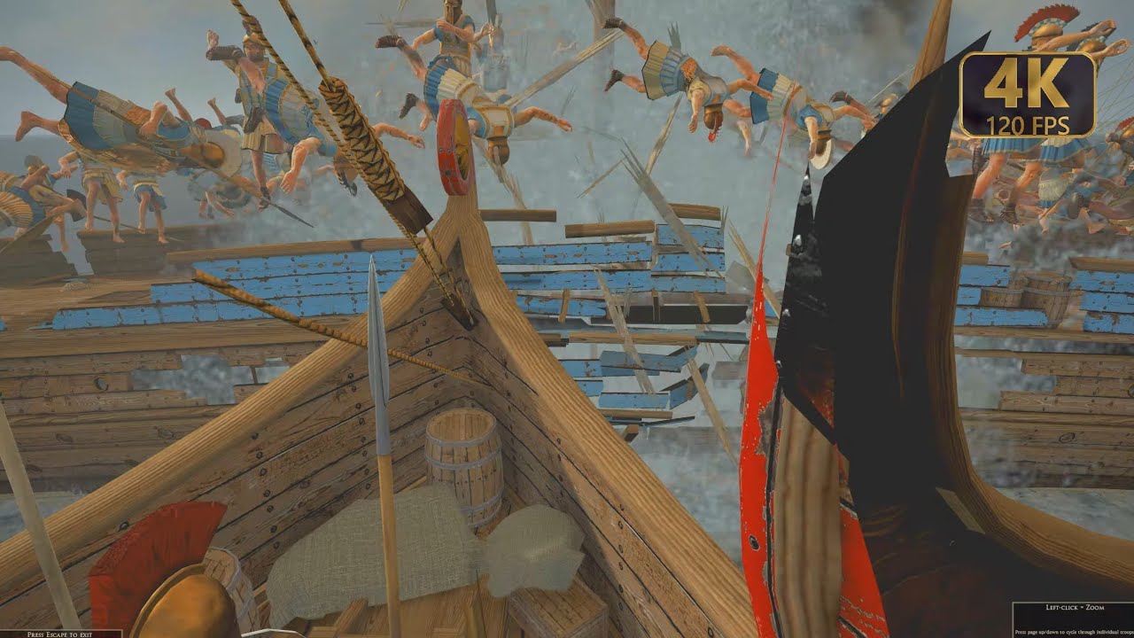 POV. Total War Rome II, Wrath of Sparta. Exaientos. Legendary Diff. Naval Battle Ikario Pelagos. V47