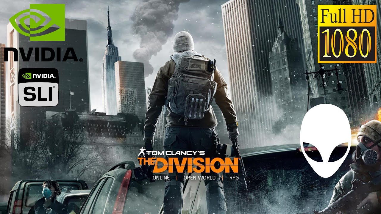 Alienware Area 51-The Division Beta Gameplay-ULTRA-60 FPS- 1080p- GTX 980 SLI