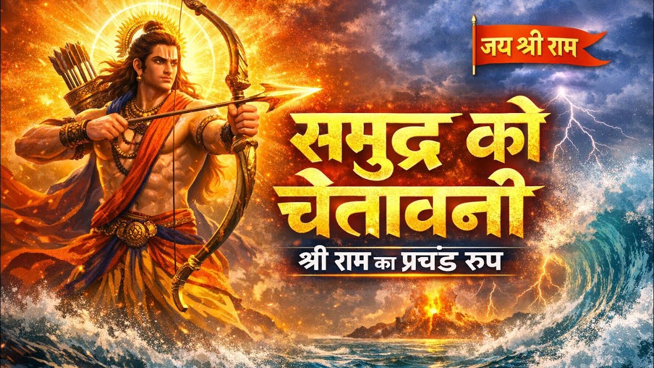 समुद्र को चेतावनी | श्री राम का प्रचंड रूप | DJ Bhakti Song 2026
