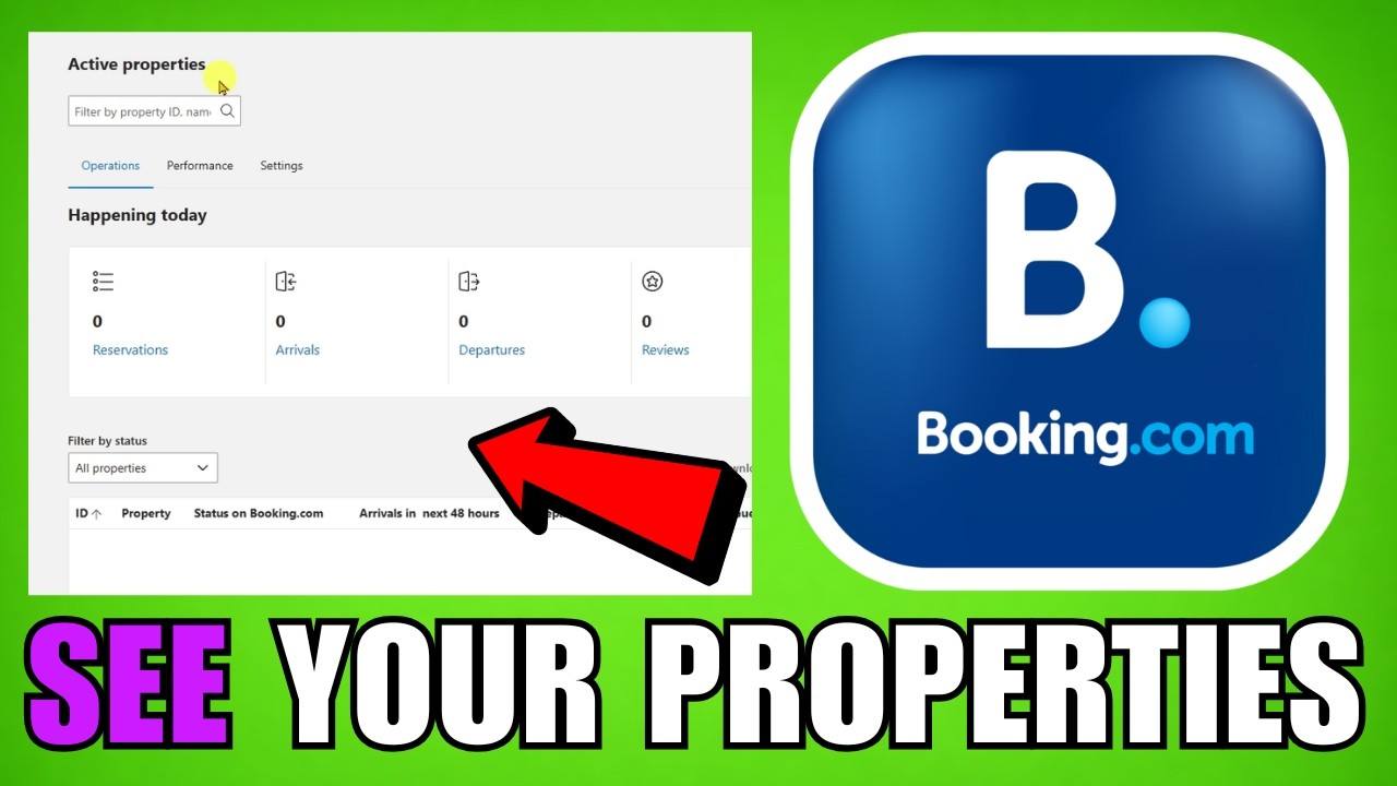 How To See Your Properties On Booking Com (2026) (Complete Guide)