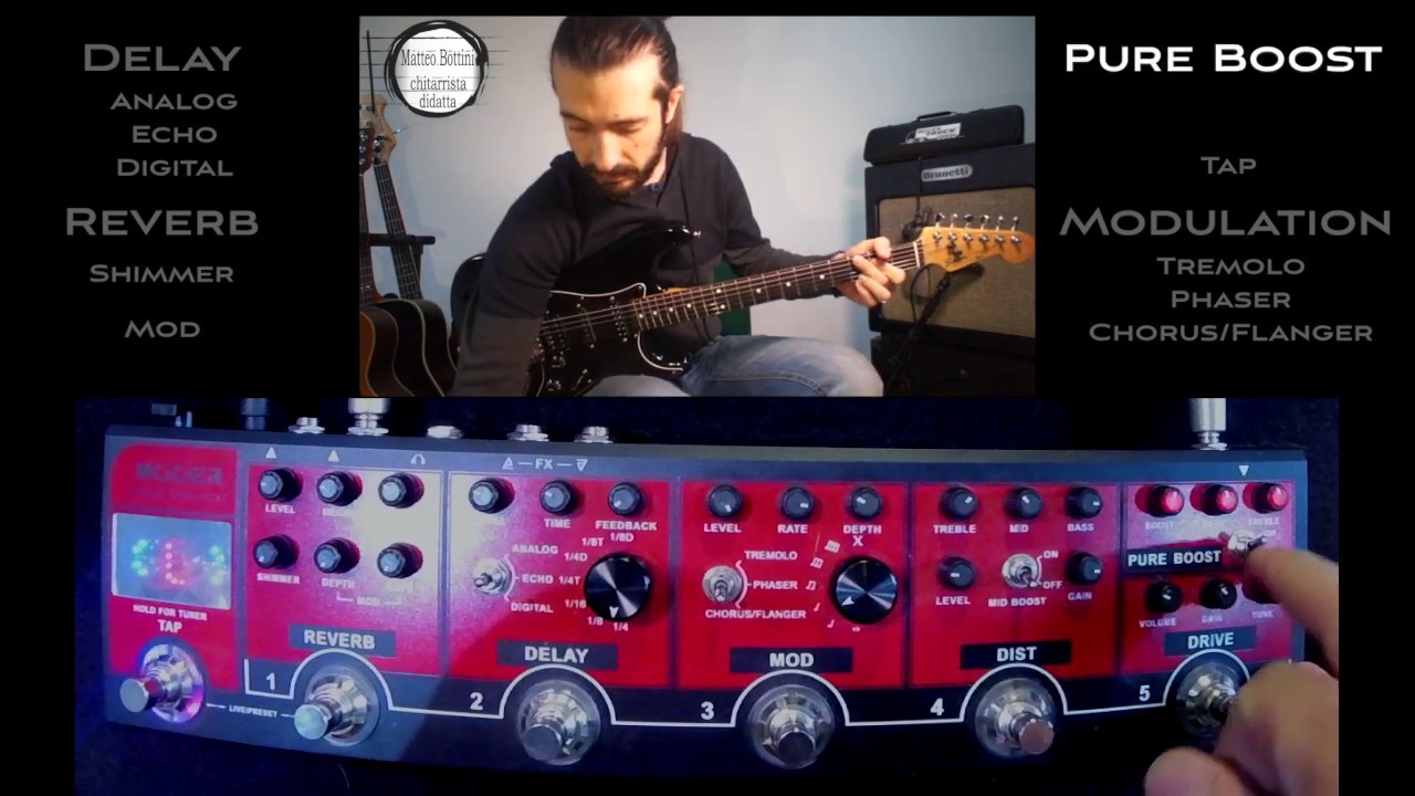 Mooer Red Truck: Clean sounds - Matteo Bottini