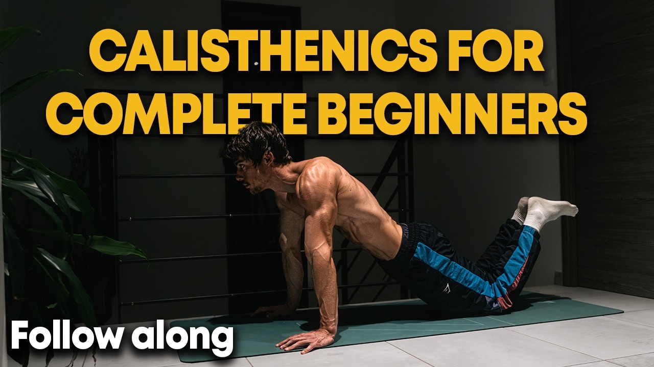 15 min CALISTHENICS Workout for Beginners | Full Body - Follow Along