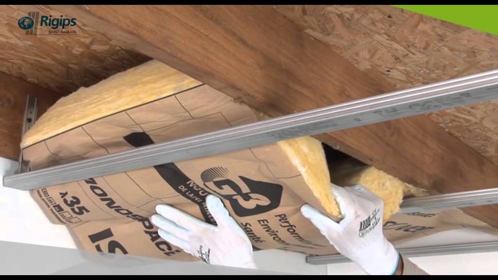 Cum se face - Plafon Rigips® Fonic pe structura Rigistil®