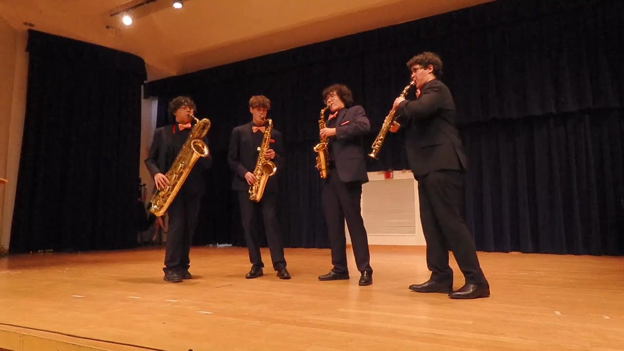 “Quatuor pour saxophones, Op. 102: IV: Animé sans excès” - Ronald Reagan High School Quid Nunc