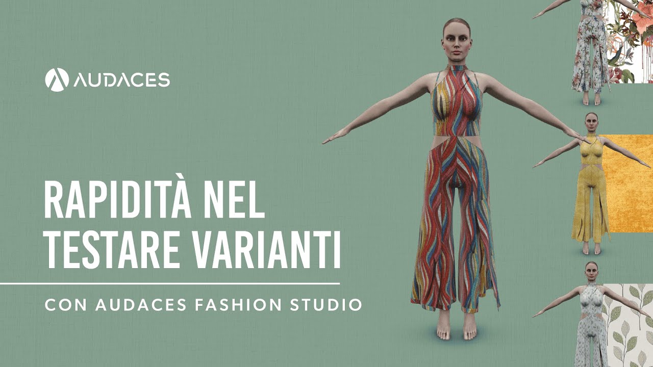 Rapidità nel testare varianti con Audaces Fashion Studio