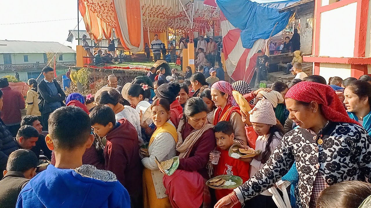 जागर का लास्ट दिन भंडारा करने से समाप्त किया गया 🙏 जय हो पंचकोटी देवताओं की 🙏🚩 #viral #volg #pahadi 