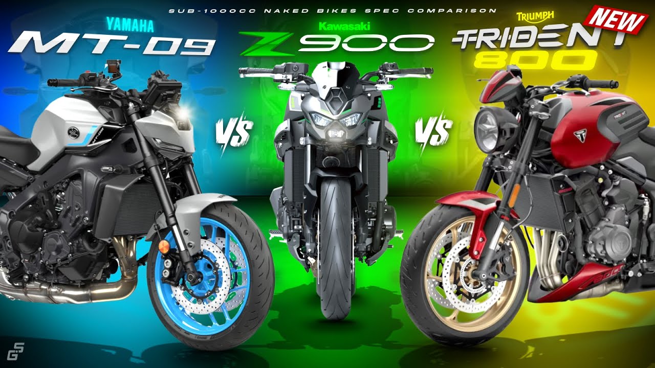 НОВИНКА 2026 ГОДА: Triumph Trident 800 против Z900 против MT-09 ┃ Сравнение мотоциклов класса «не...