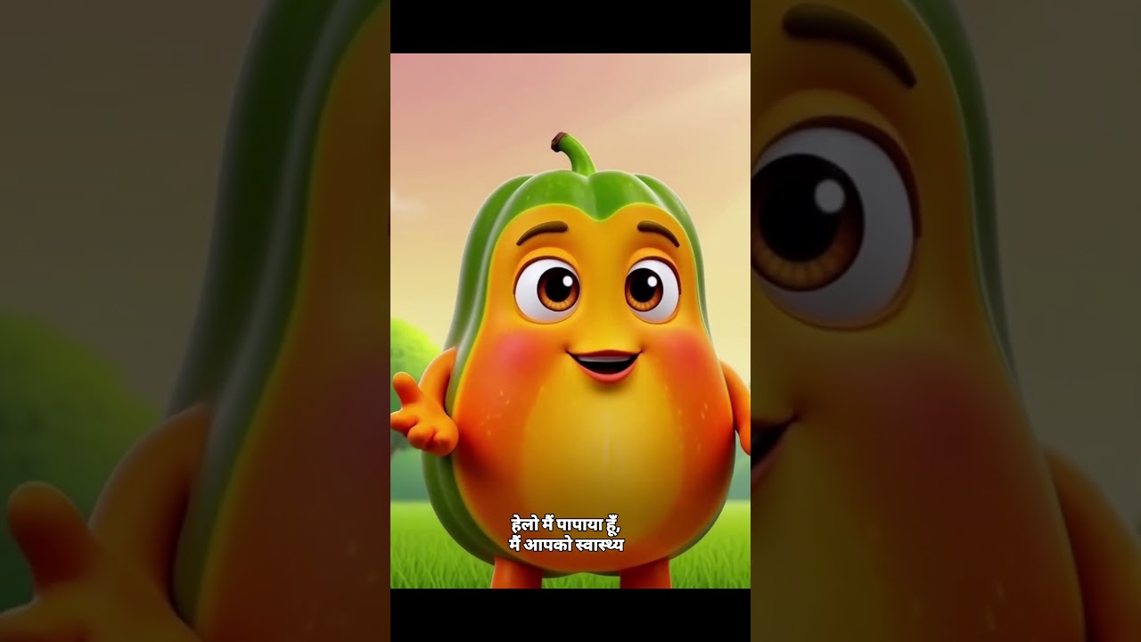 kiwi fruit and papaya 
