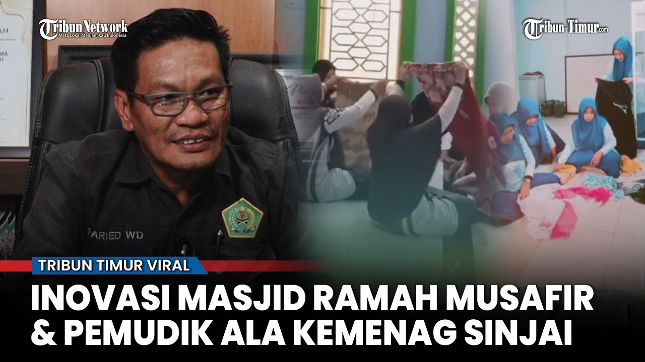 Kemenag Sinjai Hadirkan Masjid Ramah Musafir & Pemudik, Mudik Lebih Tenang di Bulan Ramadan