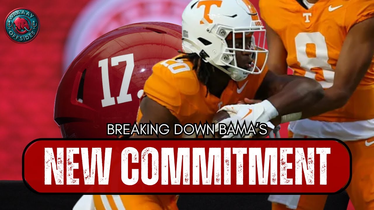 NEW COMMITMENT - Alabama Lands Portal Running Back, But Who is He?