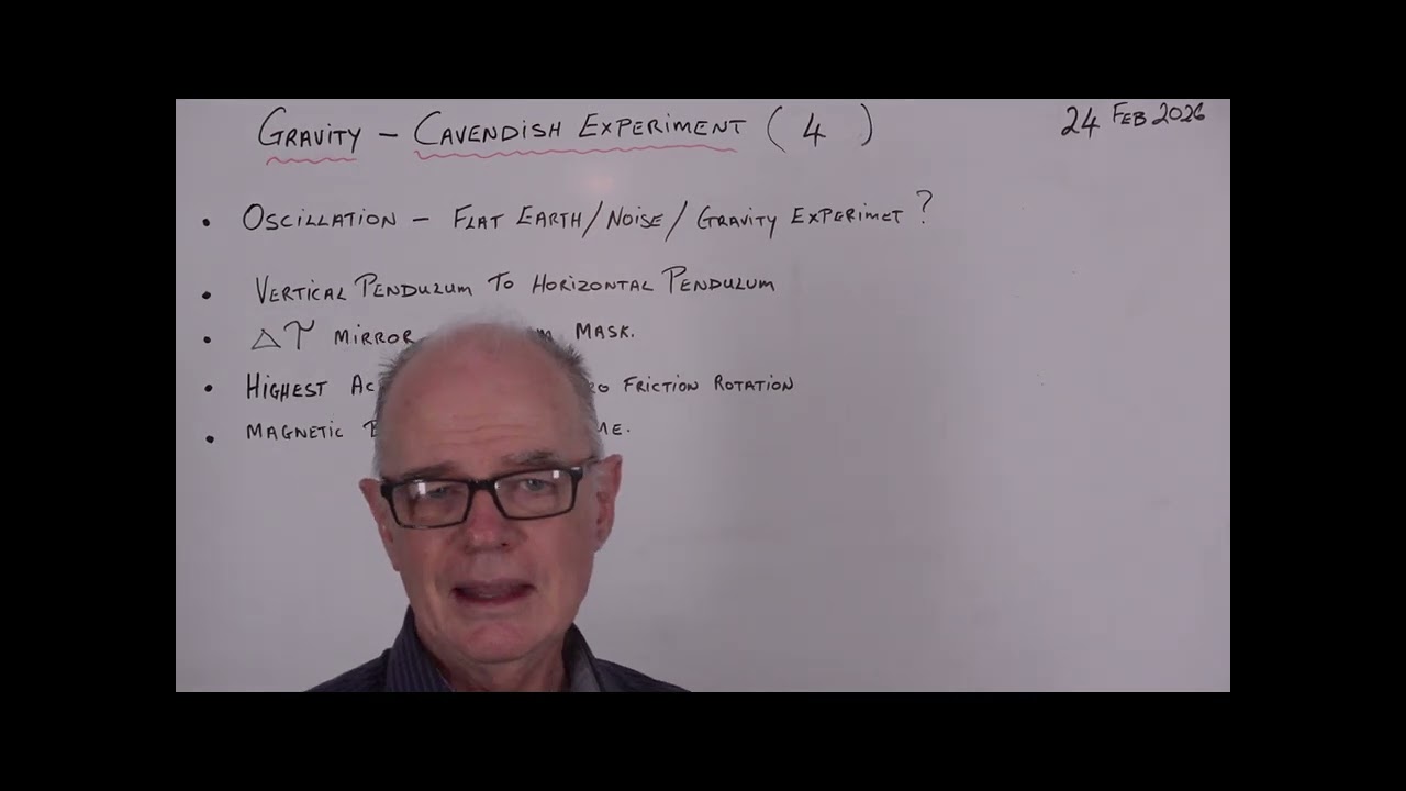 Gravity Cavendish Experiment (part 4)