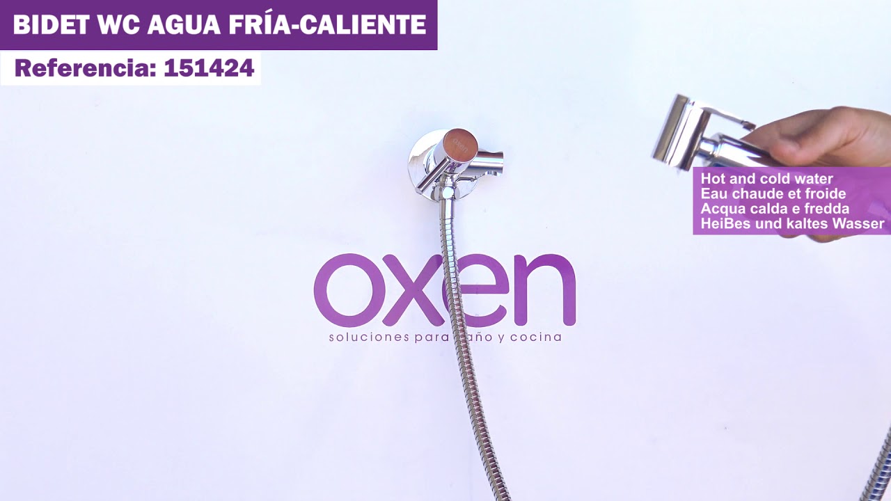 Grifo bidet wc higiene &iacute;ntima redondo by OXEN&reg;
