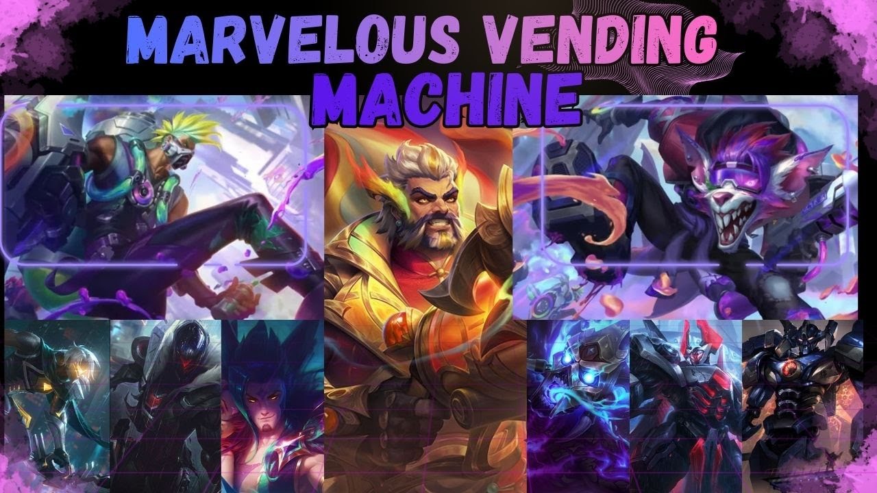 I Tried the New Wild Rift Gacha Event | Marvelous Vending Machine 2025
