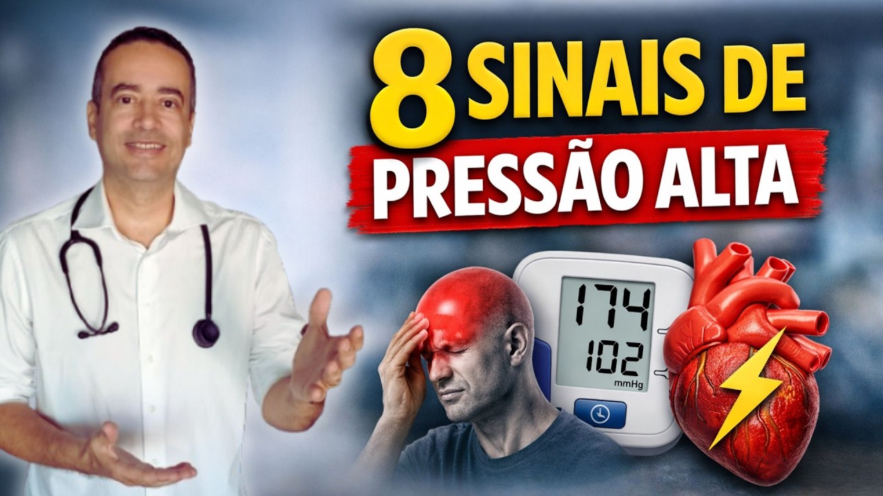 8 sinais silenciosos de pressão alta que aparecem no corpo