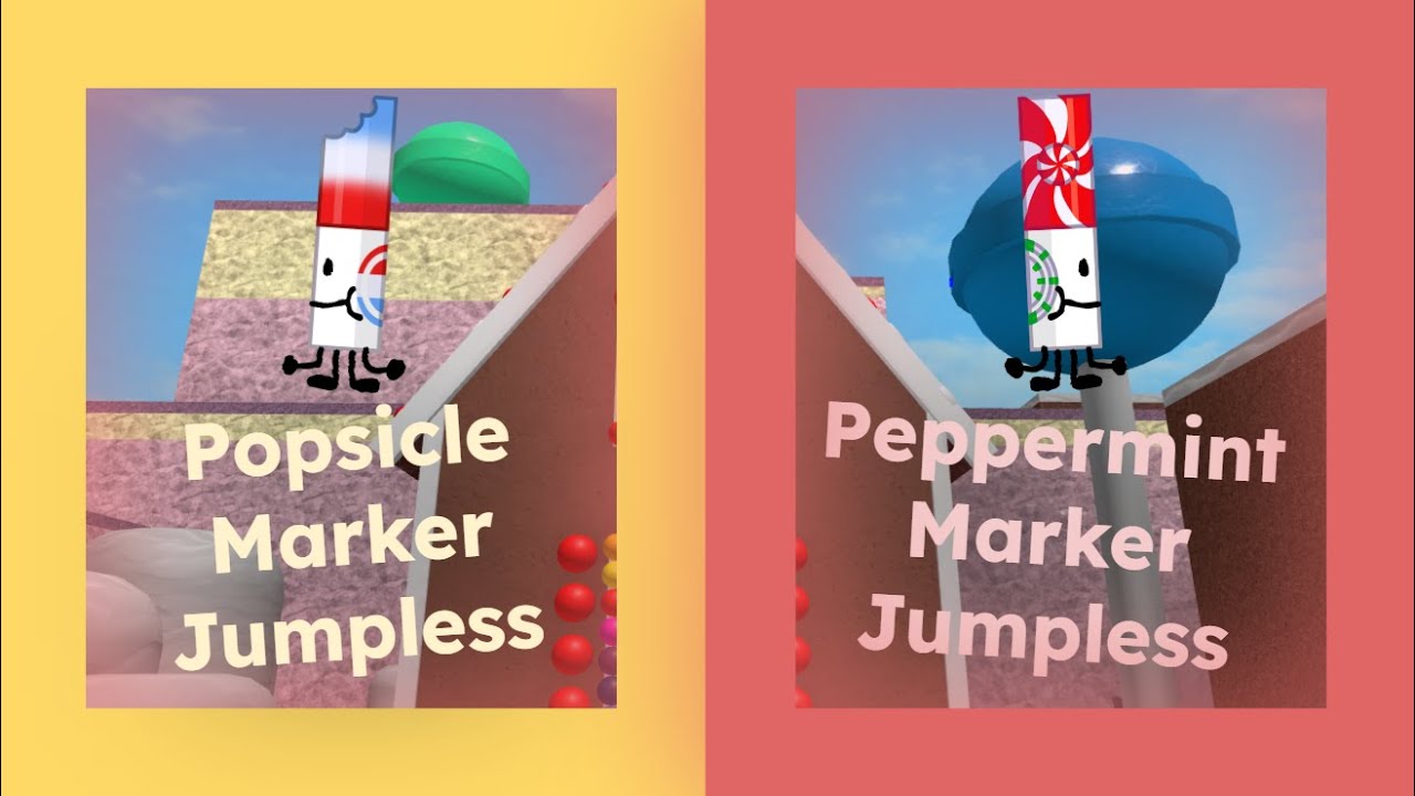 Find The Markers - Popsicle Marker/Peppermint Marker Jumpless