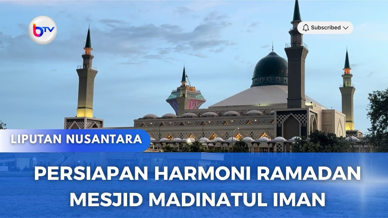 PERSIAPAN HARMONI RAMADAN MESJID MADINATUL IMAN