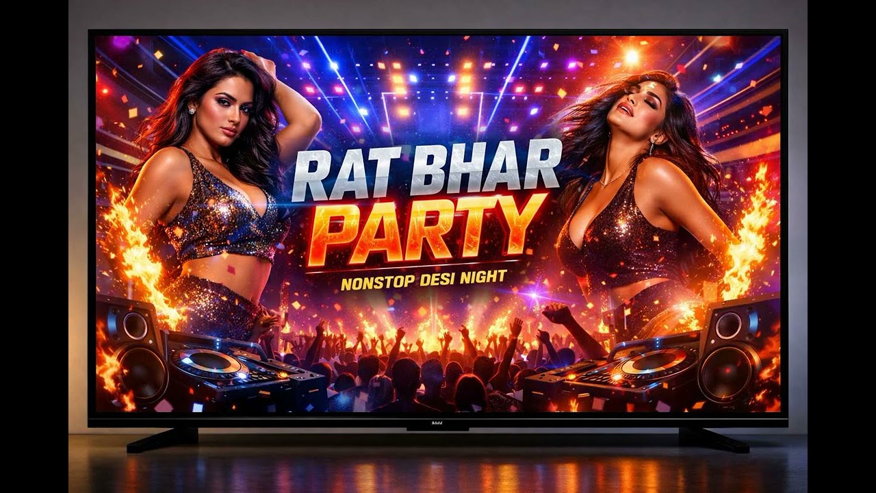 हो रातभर... रातभर... रातभर... चल्छ, हो... यो पार्टी चल्छ रातभरनाचौं नाचौं… मस्तीमा, रमाइलो रङ्गीन