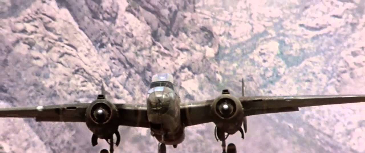 Catch-22 (1970) - B-25 Mitchell take-offs - HD