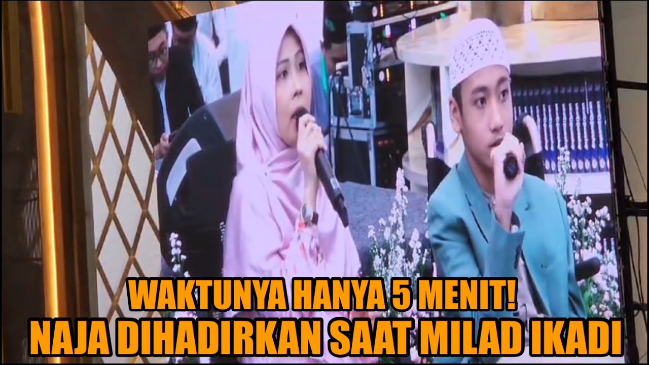 JAUH JAUH DI DATANGKAN DARI LOMBOK WAKTU TAMPIL HANYA 5 MENIT