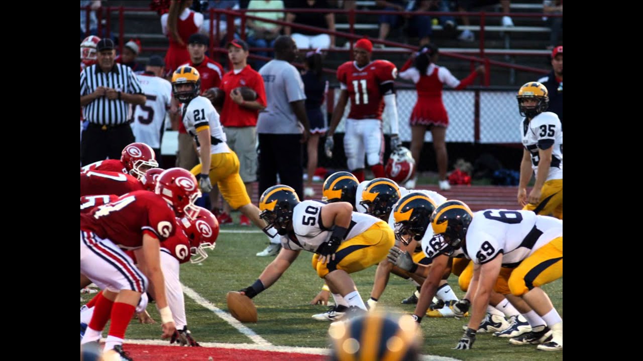 Hartland HS Varsity Football vs. John Glen 2012