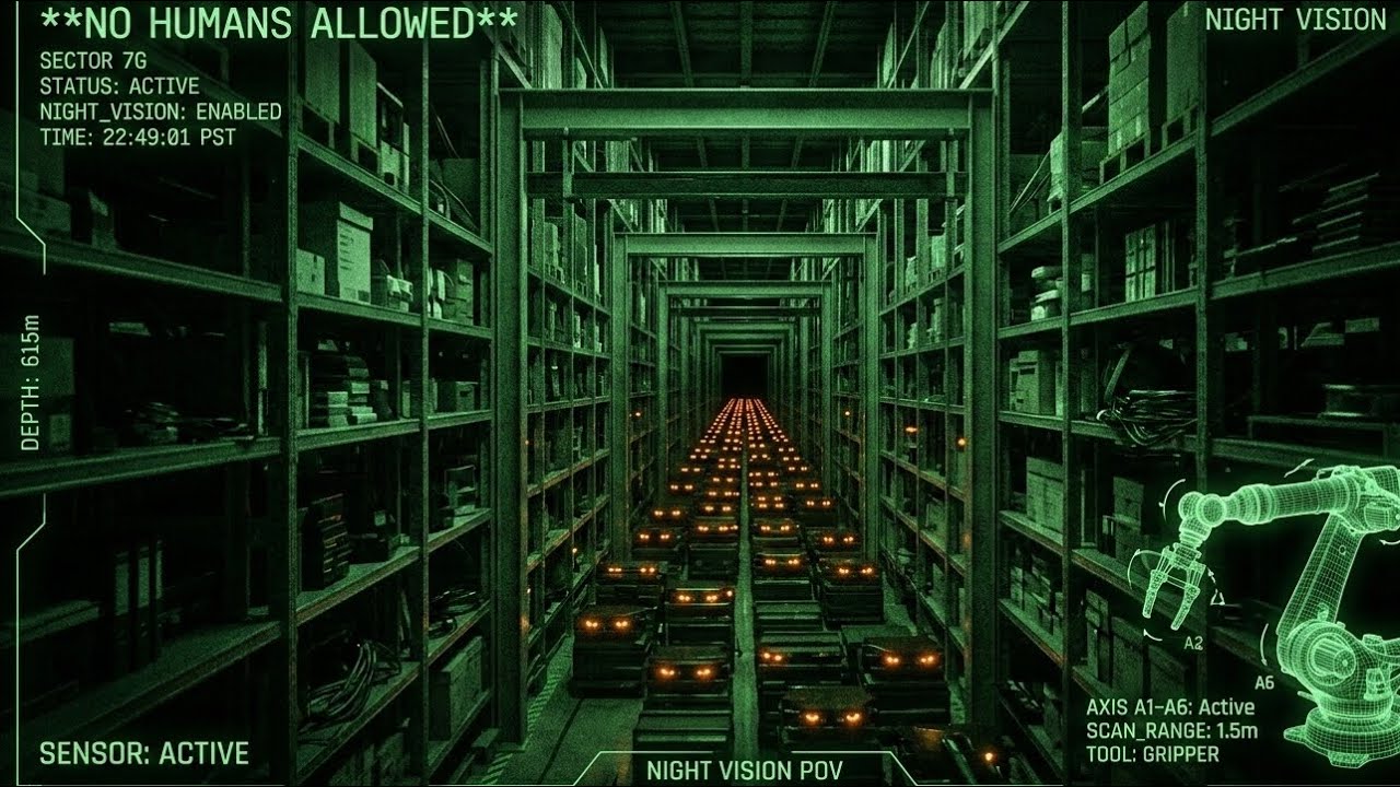 Dark Warehouses: Inside the Human Free Logistics