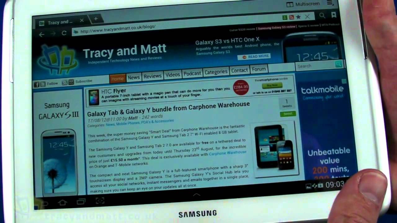 Samsung Galaxy Note 10.1 unboxing and first impressions